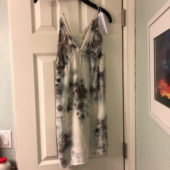 NEW Lexington Ash & Cloud velvet mini dress - Picture 5 of 7